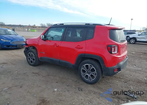 2018 Jeep Renegade Limited 4X4 from USA, damaged, VIN ZACCJBDB2JPG75538